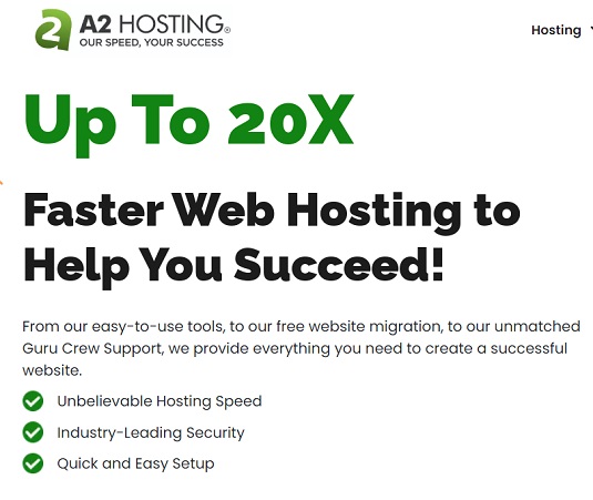 A2Hosting.com kortingscodes