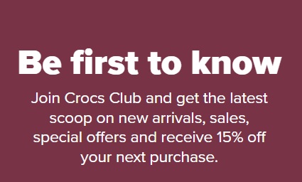 Crocs kortingscodes