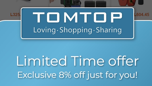 TOMTOP.com Kortingscode